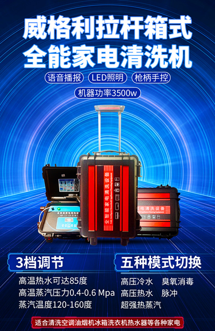 不管買家電清洗機還是地暖清洗機，性能效果很重要